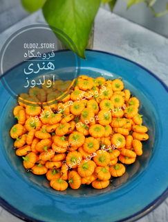 کدو خمیری خرجکار یلدایی دستساز و فانتزی خرجکار کدو